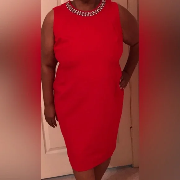 Liz Claiborne | Dresses | Liz Claiborne Career Woman 2x Plus Size Interview  Church Fashion Rhinestone | Poshmark